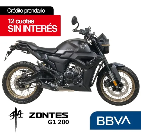 Moto Beta Zontes G1 200 Scrambler Fi Abs Patentada$5.285.000