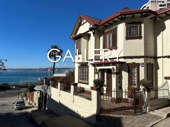 Casa Remodelada, Vista Al Mar, Paneles Solares, Recreo. Viña