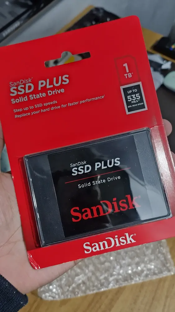 Ssd Sandisk Plus 1tb 2 5' Leitura 535mb/s 1tb Sata Rev 3.0 Cor