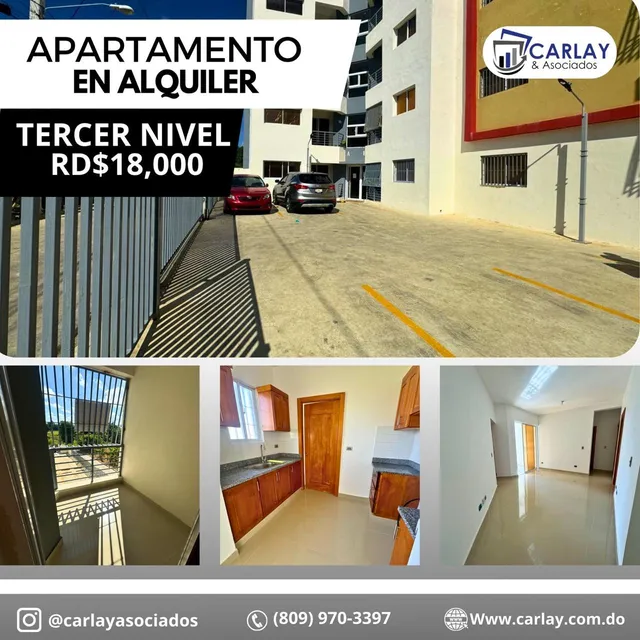 Apartamento 3er Nivel Las Palomas Licey
