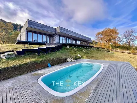 Espectacular Casa Arquitectura Modular Vista Lago Ranco