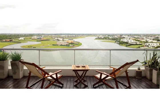 Qbay Golf | Venta| Impresionante 4 Dorm. Y Dependencia Con Vista Al Lago Central