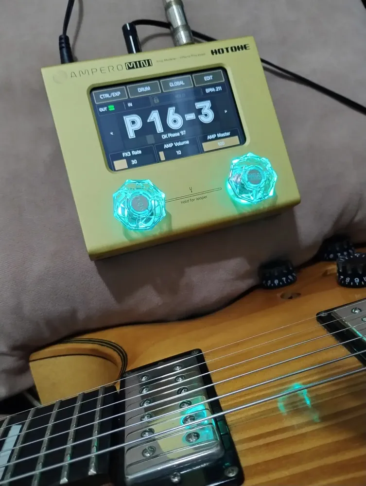 Hotone Ampero Mini Mp-50 Orange () Cor Laranja | MercadoLivre