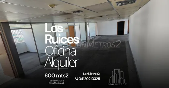 Oficina Alquiler Los Ruices 600 Mts2 Sonmetros2