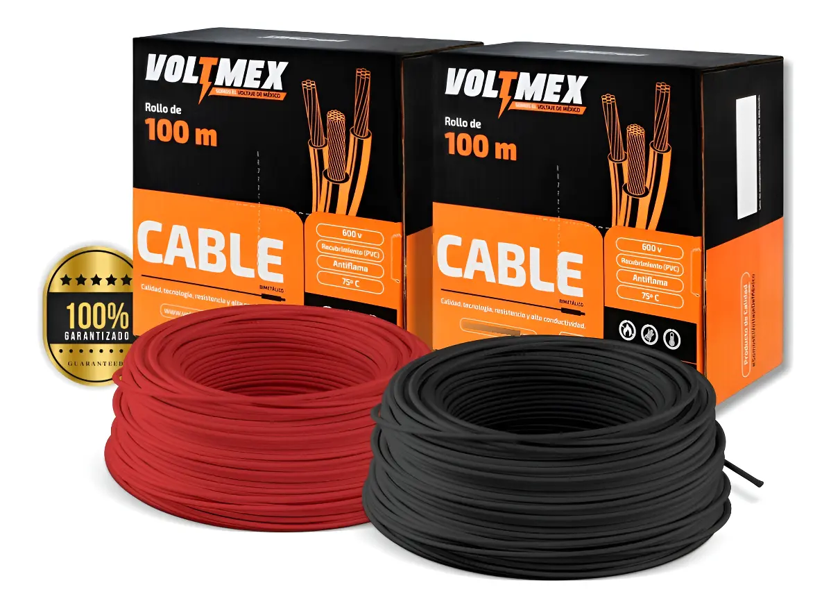 Cable eléctrico calibre 12 AWG