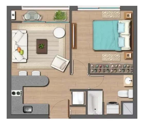 Departamento En Venta En La Cisterna