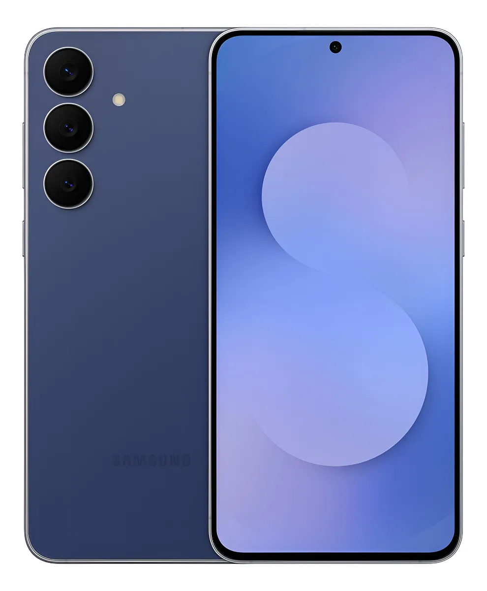 Celular Samsung Galaxy S25 Fe 5g, 256gb, 8gb Ram, Câmera Tripla De 50+12+8, Tela Grande De 6.7 Azul Marinho