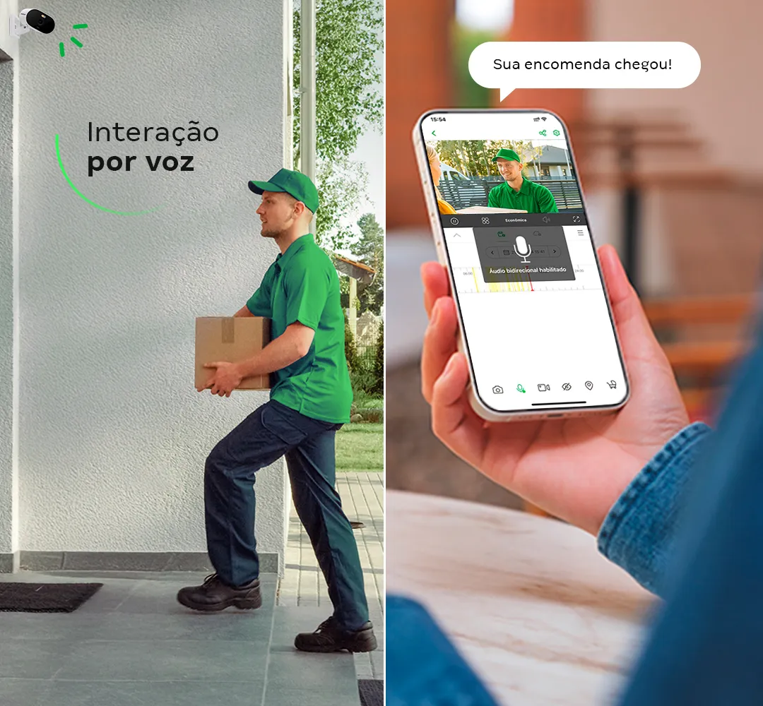 Câmera Inteligente Full HD e Full Color iME 500 Branco Intelbras - Imagem 4