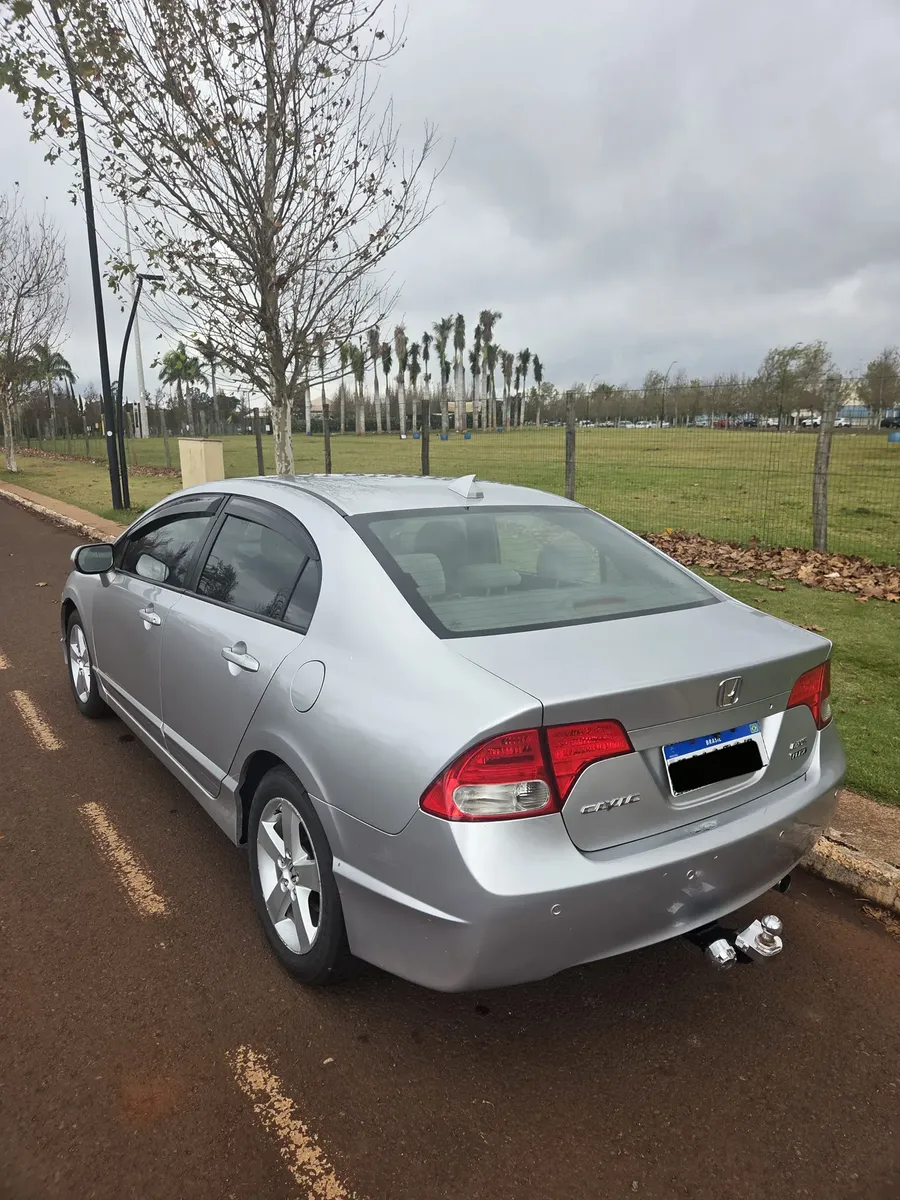 Honda Civic 2009 1.8 Lxs Flex Aut. 4p — foto 4