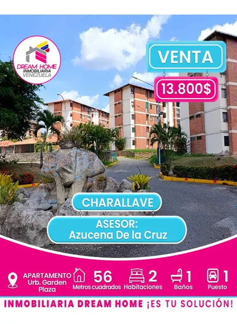 Apartamento En Venta  Urb. Garden Plaza - Charallave