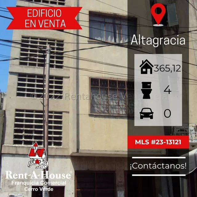 En Venta Excelente Y Cómodo Edificio Accesible Ubicado En Altagracia