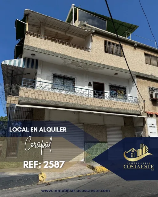 Local En Alquiler Ubicado En Corapal Ref 2587