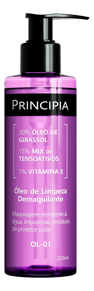 Principia Kit Limpeza E Hidratação Ch-01 + Ol-01 + Gl-02 Todo Tipo De Pele Dia/noite