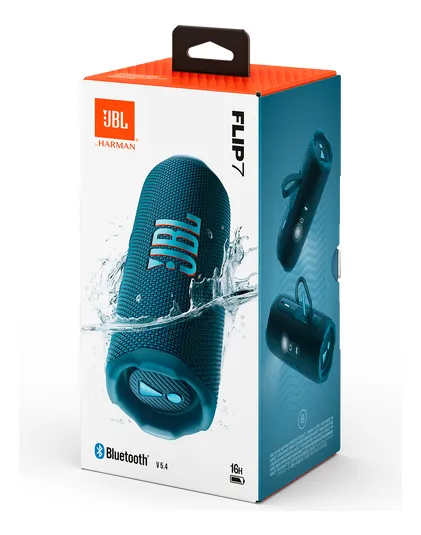 Caixa De Som Bluetooth Jbl Flip 7 Azul