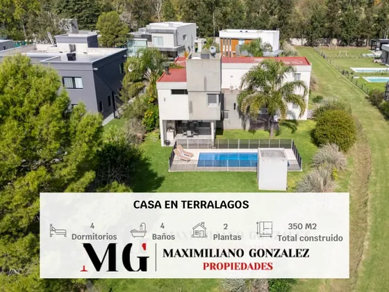Casa En Venta Y Alquiler, 5 Ambientes. Terralagos, Canning.