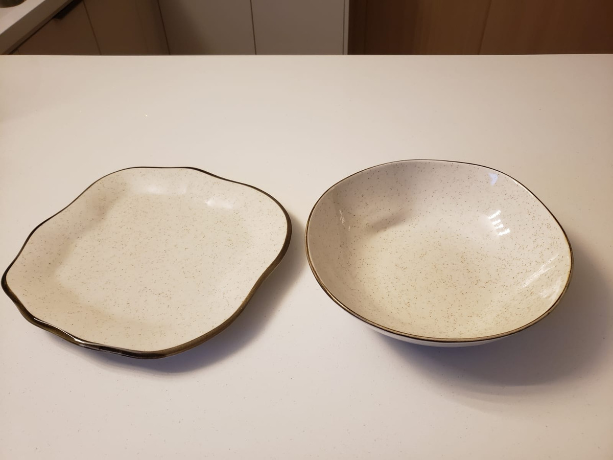 Jogo De De Baixelas 2 Peças Oxford Ryo Maresia