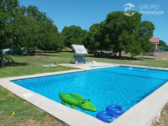 Parcela En Venta Peñaflor 5d 3b 20e Piscina + Cabaña Árb