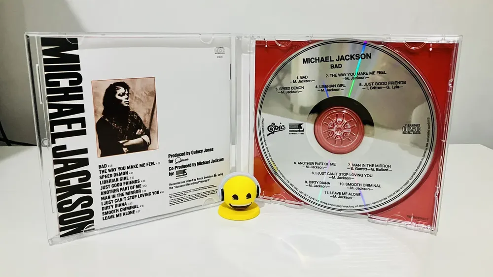 Novo CD original de Michael Jackson Bad selado | Parcelamento sem
