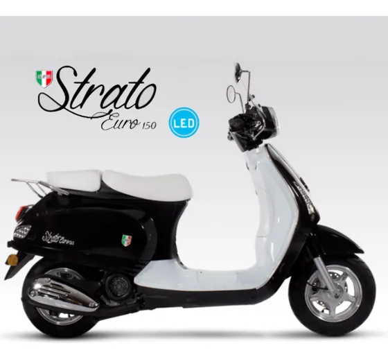  Scooter Motomel Strato Euro 150cc Cbs Full Led Embrague At