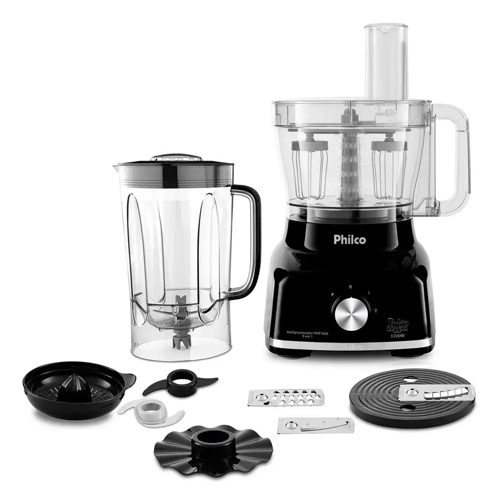 Multiprocessador Pmp1600p Preto 1700w Philco