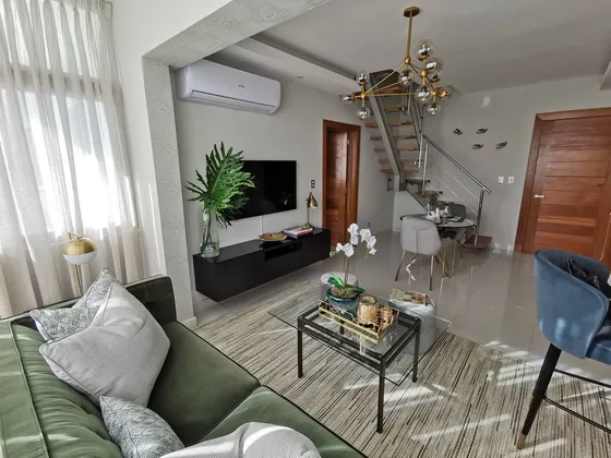 Mini-penthouse Con Terraza Amueblado, Los Cacicazgos