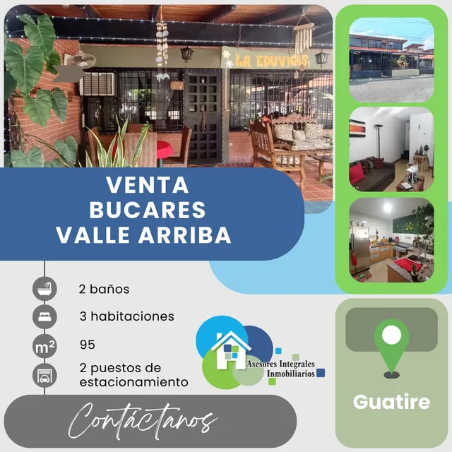Guatire, Casa En Valle Arriba Bucares
