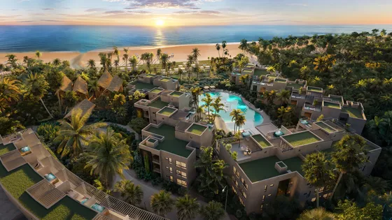 Venta De Apartamento Amoblados En 1era Línea De Playa Las Terrenas. Entrega 2027
