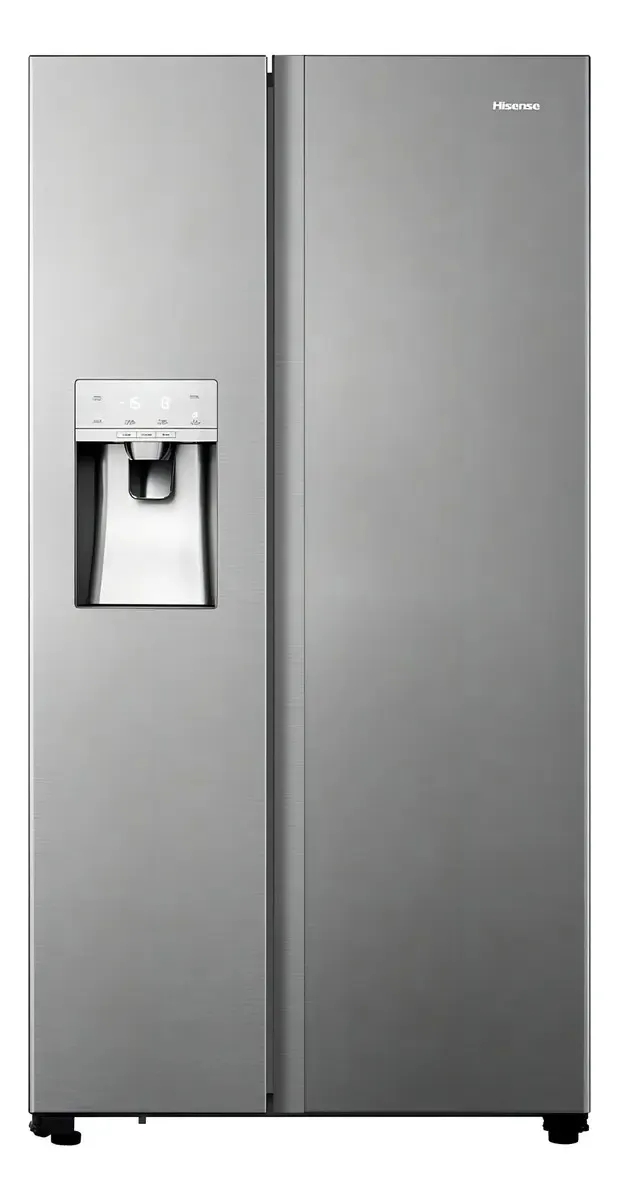 Geladeira Hisense Side By Side Inox 533l Inverter Frost Free
