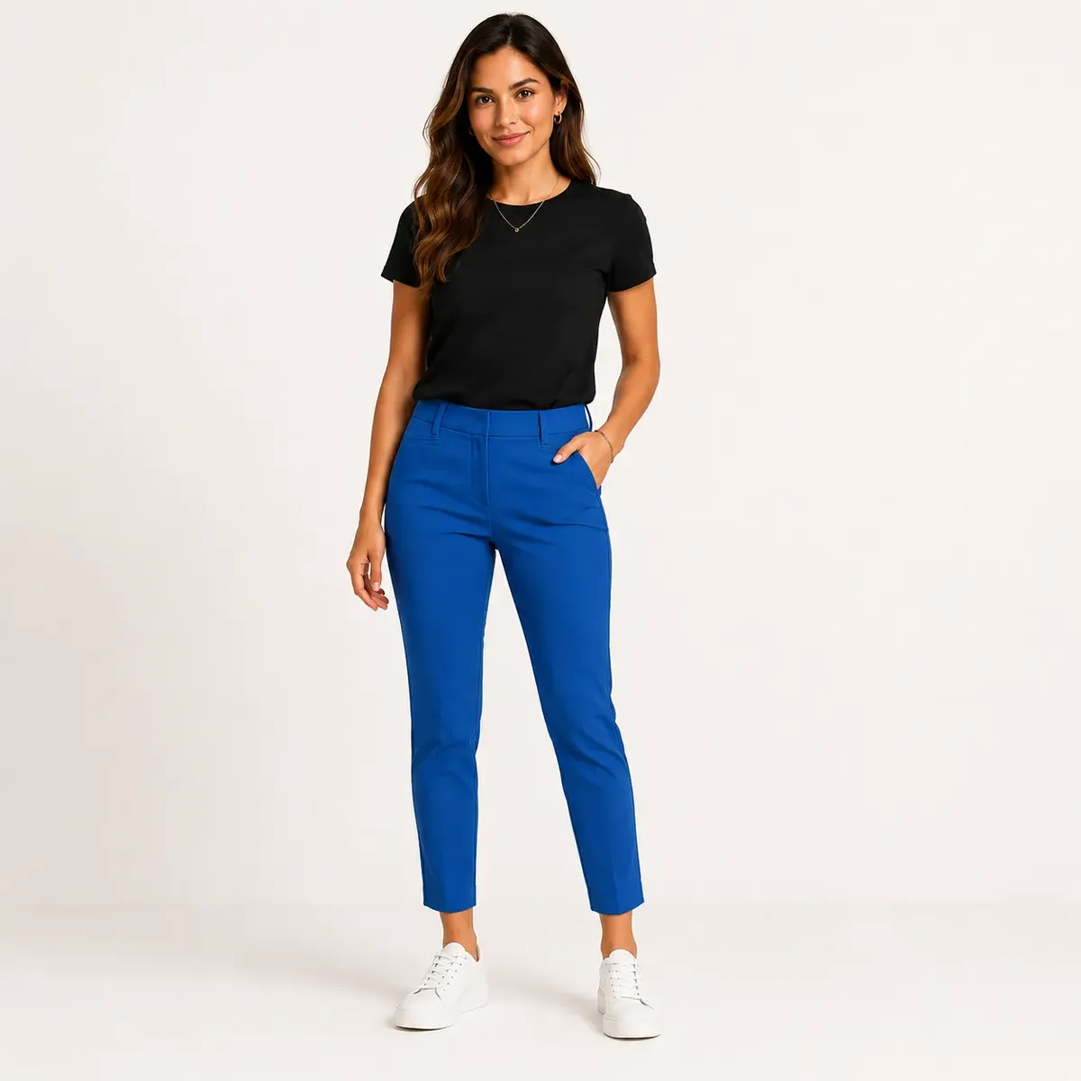 Calça Calvin Klein - Skinny / Body Fit - Azul
