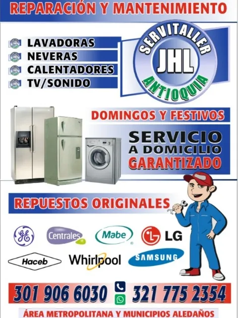 Reparación Y Mantenimiento De Electrodomésticos 