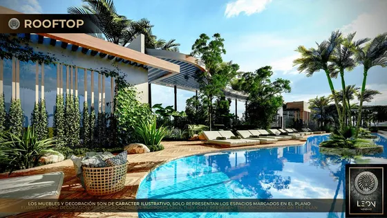 Penthouse En Ejidal, Tulum, Quintana Roo - Caen-1065-ph