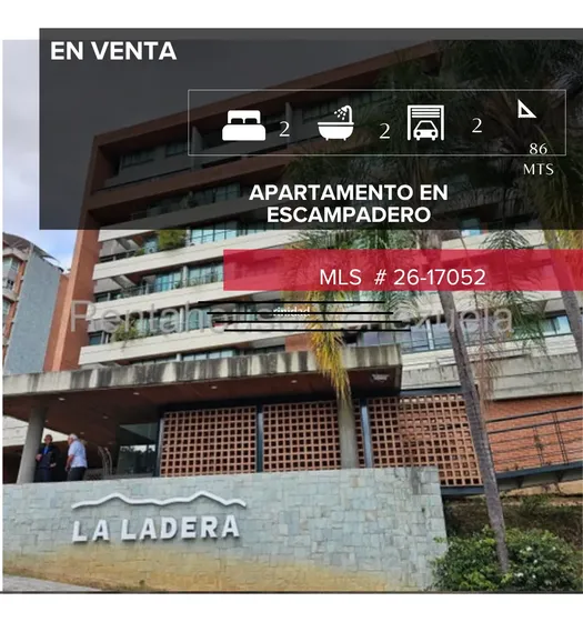 Apartamento En Venta En Escampadero Mls #26-17052