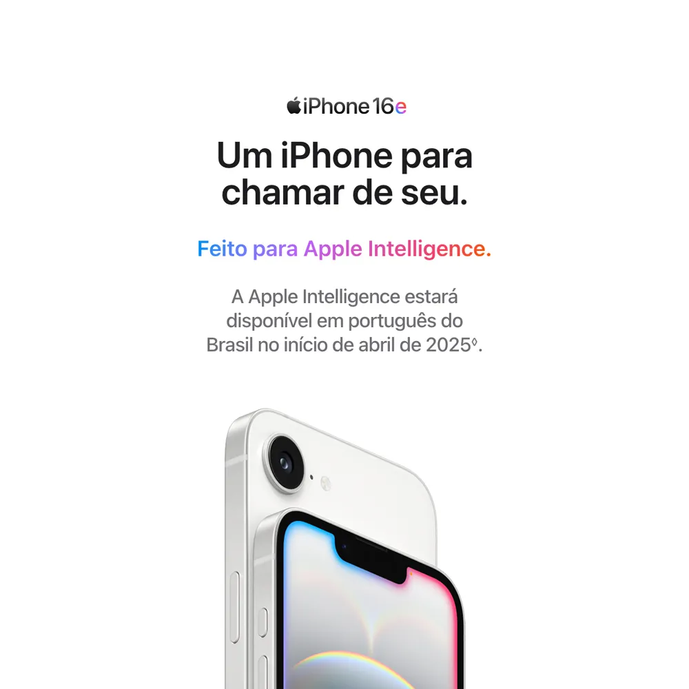 iPhone 16e (256 Gb) - Preto - Distribuidor Autorizado - Imagem 3