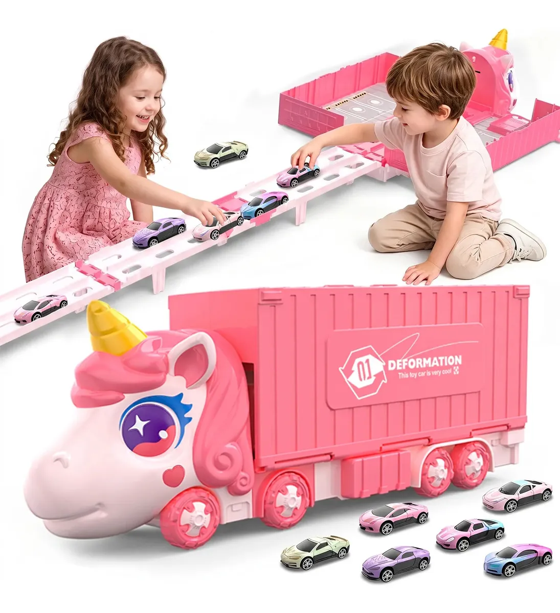 Caminhão Unicórnio 2 em 1