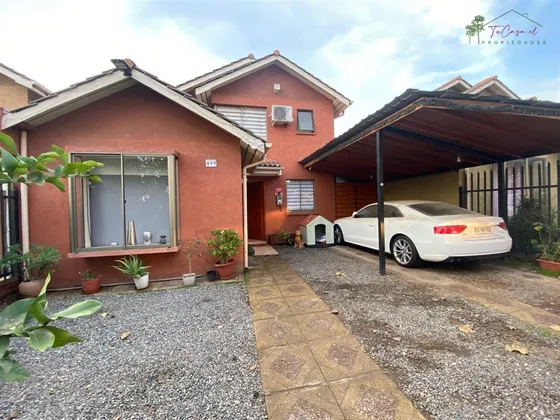 Excelente Casa En Arriendo De 3d/3b &#43; Estar En Peñaflor
