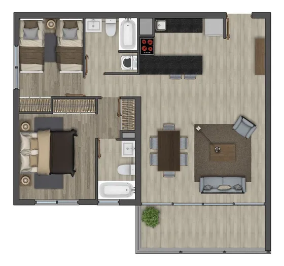 Estoril Lo Fontecilla 2d2b 60m2 &#43; 8 M2 Est Y Bod 