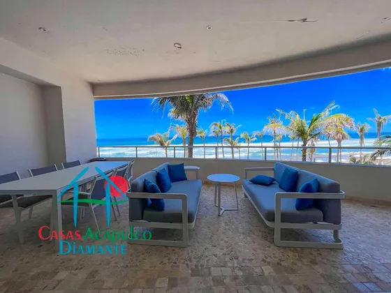 Cad Vidamar 2 P2. Departamento De Playa Con Terraza Con Sala, Comedor Y Una Hermosa Vista Frontal Al Mar
