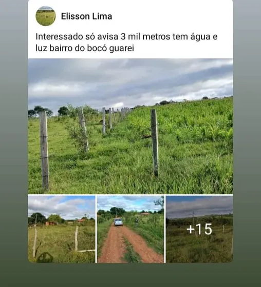 Terreno Para Chácara Bairro Dos Bocó Guareí 