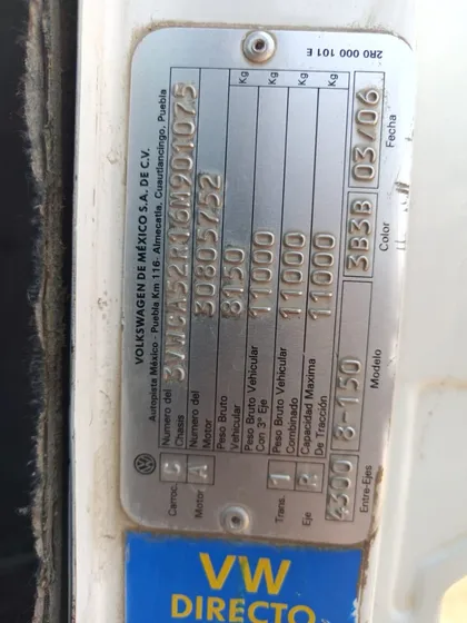 Rabón, Plataforma 6 Mts, Diferencial Trasero De Un Fotón 201