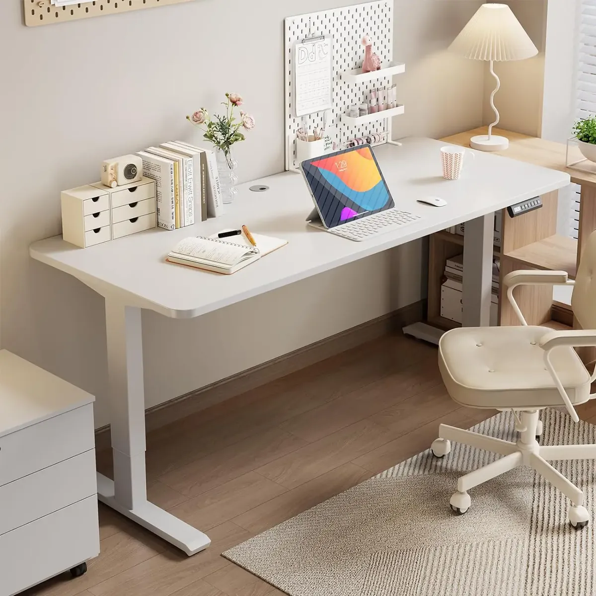 Estrutura De Mesa Elétrica Ergonômica C/ Regulagem Altura