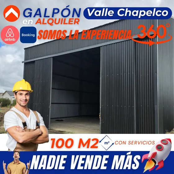 Galpón Depósito A Estrenar En Alquiler En San Martín De Los Andes, Barrio Valle Chapelco, Neuquén, Patagonia Argentina