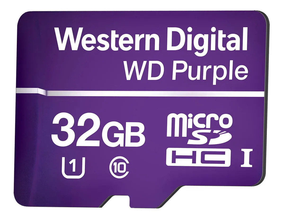 Cartão Micro SD 32GB 16TBW Western Digital