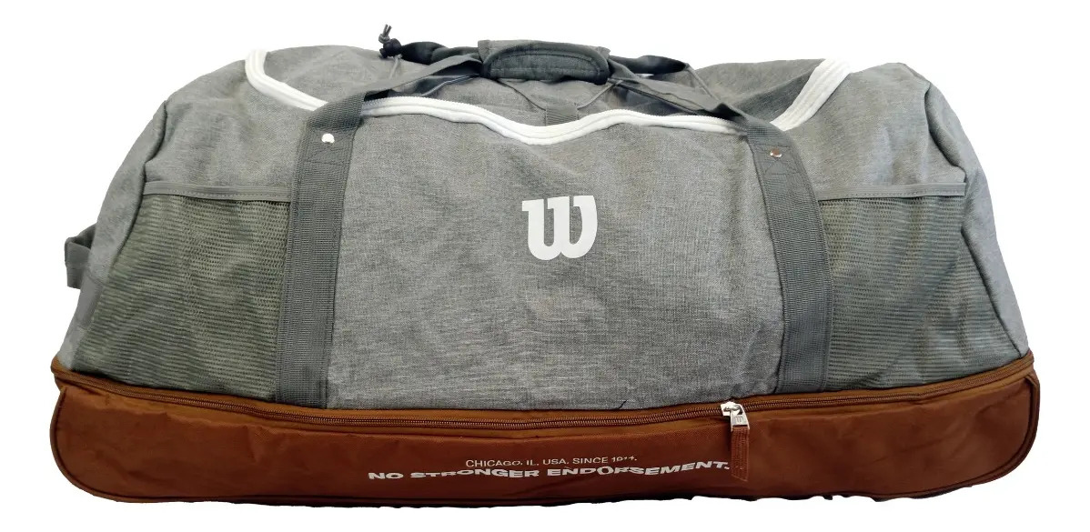 Bolso De Viaje 137L Wilson Hamburgo (Gris) Wilson Papeleta x 1 
