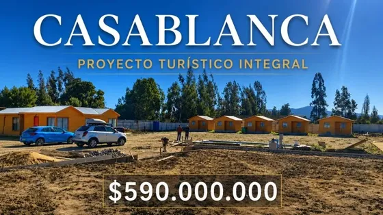 Proyecto Turistico Integral En Casa Blanca| 10 Cabañas|