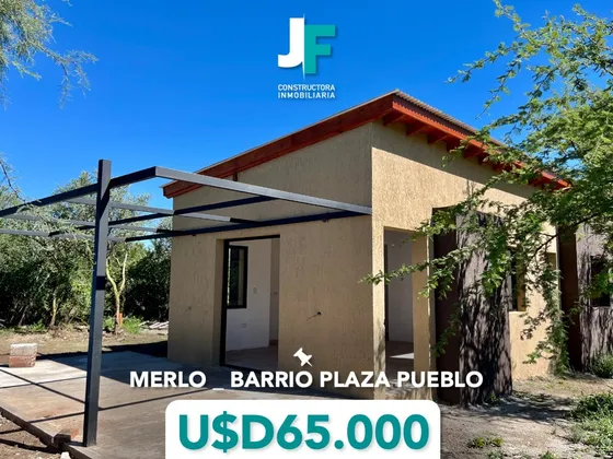 Casa En Merlo En Venta A Estrenar De 2 Dormitorios, 