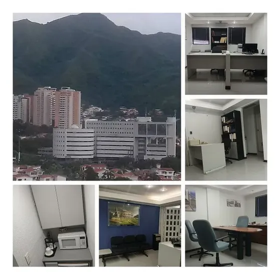 C.c. Reda Building. Oficina Amoblada, Reja De Seguridad, Camaras, 2 Estacionamientos