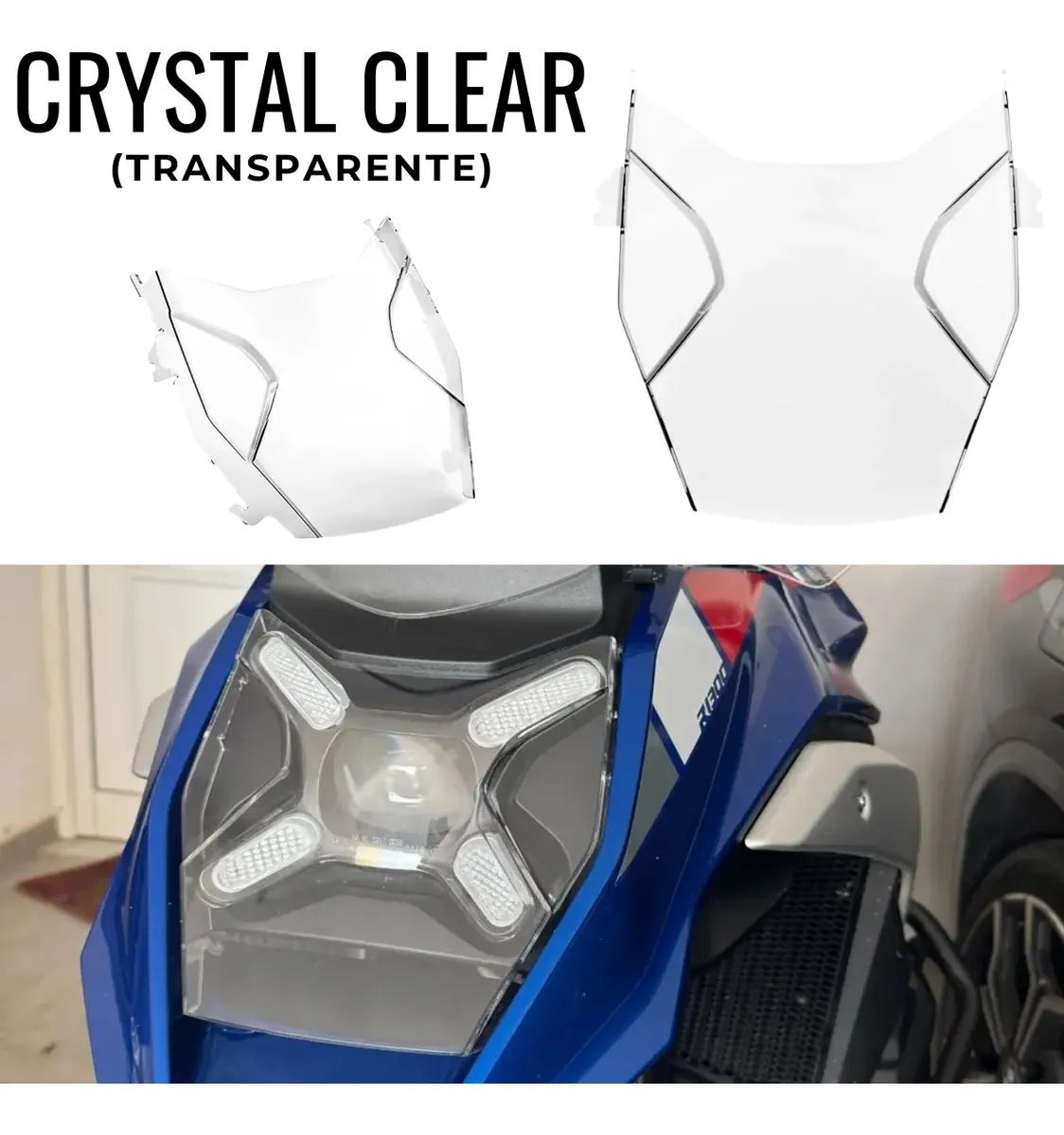 Protetor Proteção De Farol Lente Acrilico Para Bmw R1300 Gs — foto 3