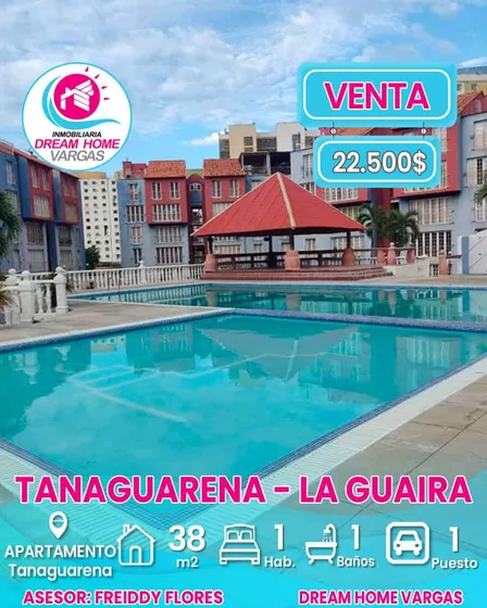 Apartamento En Venta Tanaguarenas  La Guaira 