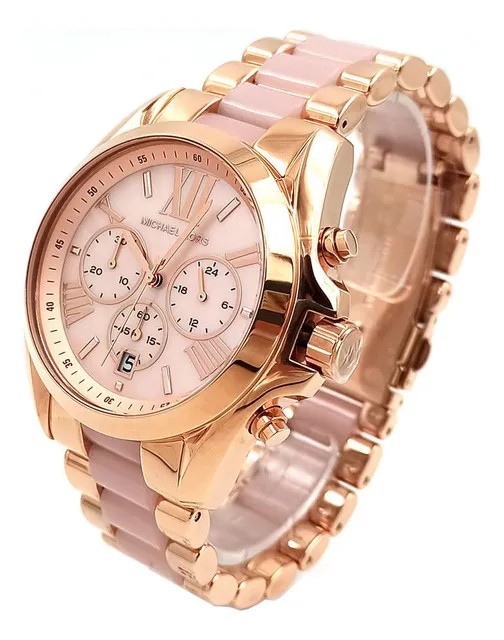 Relogio michael kors rose com strass 2025