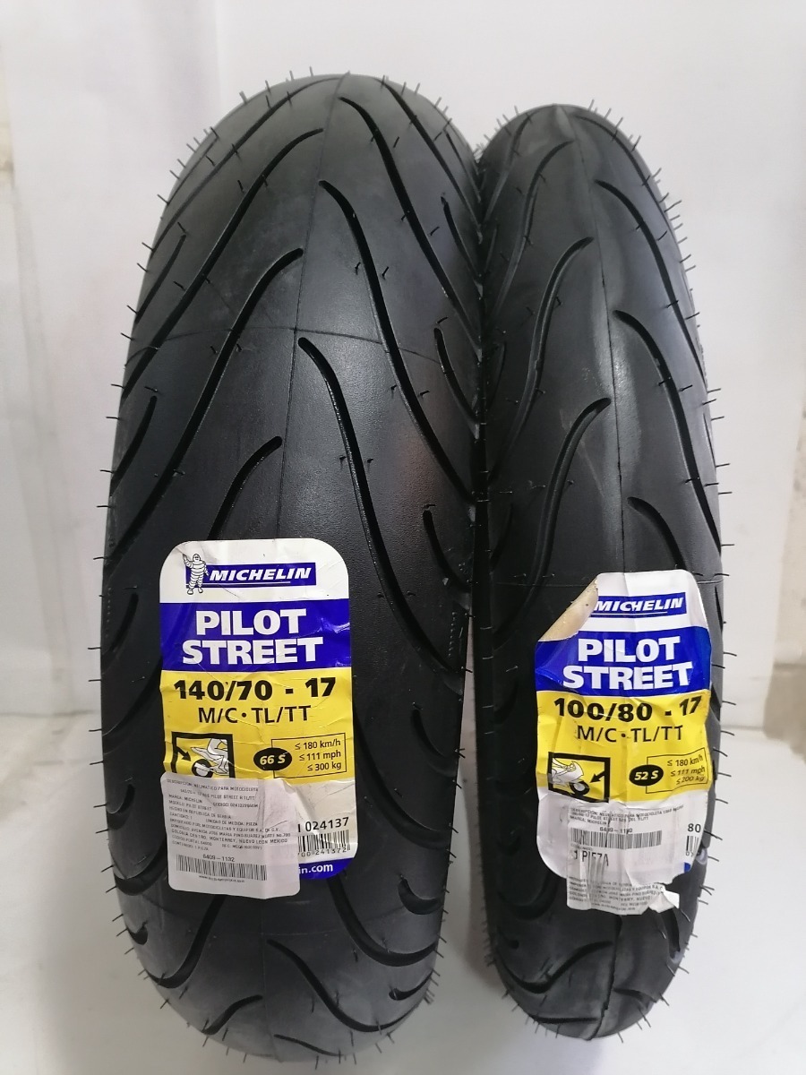 Llanta Michelin 140 70 17 100 80 17 Pilot Street Pivotes MOTO par-pneu-pirelli-sport-demon-100-80-17-130-70-17-fazer-250-r-654
